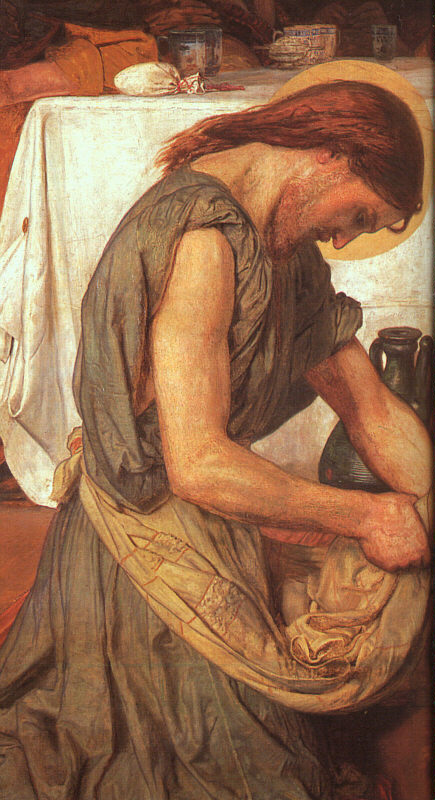 Christ Washing Peter
